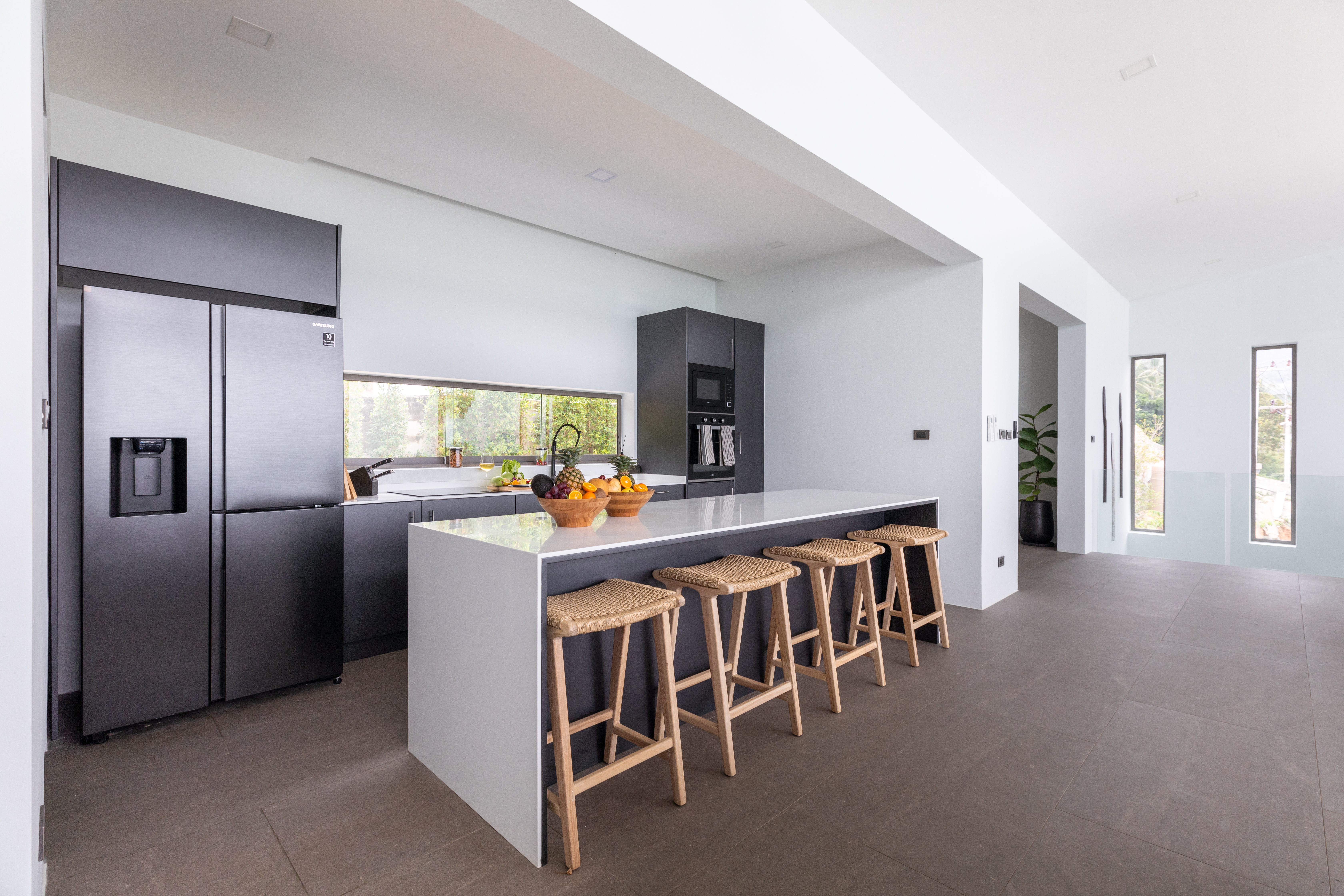 Living spaces at Villa Anushka